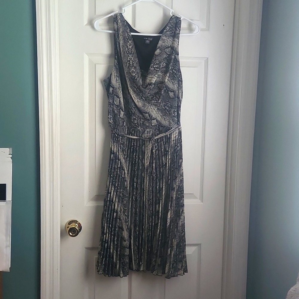 Animal print dress